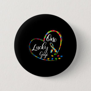 Boho Rainbow Happy Pi Day 3.14 Math Geek 3 Button