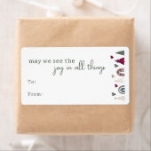 Boho Rainbow & Hearts Joy in All Things Geschenk (Insitu)