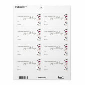 Boho Rainbow & Hearts Joy in All Things Geschenk (Vorne)