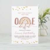 Boho Rainbow ist keine einladende Einladung (Stehend Vorderseite)