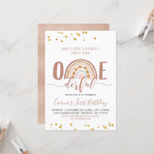 Boho Rainbow ist keine einladende Einladung