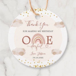 Boho Rainbow ist nicht einmal ihr Geburtstag Geschenkanhänger