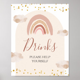 Boho Rainbow ist nicht einmal ihr Geburtstagsgeträ Poster