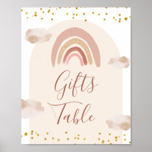 Boho Rainbow ist nicht Ihr einfühlsamer Geschenkti Poster