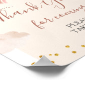 Boho Rainbow ist nicht mehr eine nette Dankeschön Poster (Ecke)