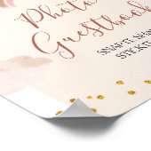 Boho Rainbow ist nicht She Onederful Foto Guestboo Poster (Ecke)