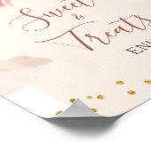 Boho Rainbow ist nicht She Onederful Sweet & Lecke Poster (Ecke)