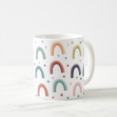 Boho Rainbow Kaffeetasse (VorderseiteRechts)