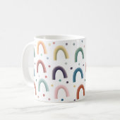 Boho Rainbow Kaffeetasse (Vorderseite Links)