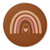 Boho Rainbow Keramikknauf (Vorderseite)