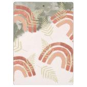 Boho Rainbow Klemmbrett (Rückseite)