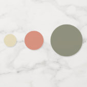 Boho Rainbow Konfetti (Rückseiten)