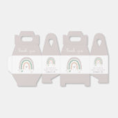 Boho Rainbow Lavender Baby Dusche Geschenkschachtel (Ungefaltet)
