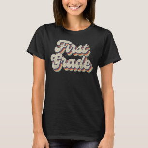 Boho Rainbow Lehrer erster Klasse T-Shirt