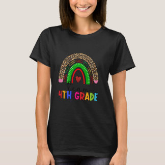 Boho Rainbow Leopard 4. T-Shirt