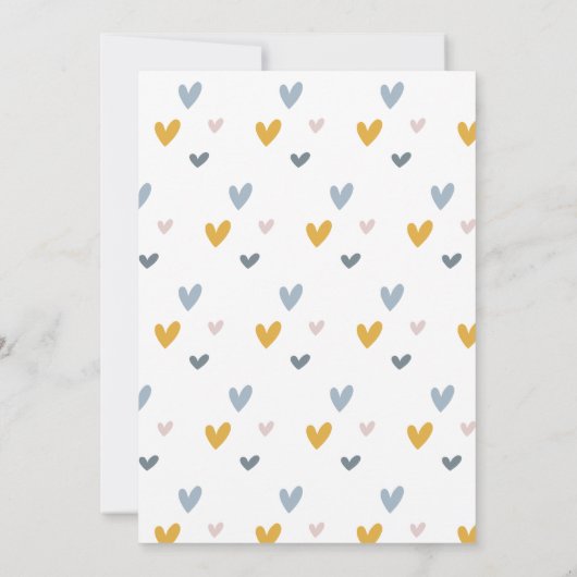 Boho Rainbow Little Ray of Sunshine Baby Shower Einladung (Rückseite)