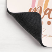 Boho Rainbow Mama Mousepad (Ecke)