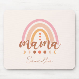 Boho Rainbow Mama Mousepad