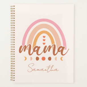 Boho Rainbow Mama Planer