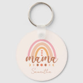 Boho Rainbow Mama Schlüsselanhänger (Rückseite)
