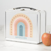 Boho Rainbow Metal Lunch Box (Beispiel)