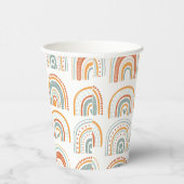 Boho Rainbow MR Onederful Birthday Party Pappbecher (Rechts)