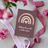 Boho Rainbow Newborn Ankündigungen