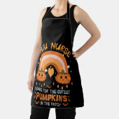 Boho Rainbow NICU Nurse Cutest Pumpkins The Patch Schürze (InSitu)
