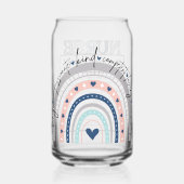 Boho Rainbow Nurse and Nurse Ingredience Dosenglas (Vorderseite)