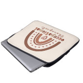 Boho Rainbow OT Arbeitstherapeut Laptopschutzhülle (Vorne Knopf)