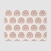 Boho Rainbow OT Arbeitstherapeut Seidenpapier (Vorderseite)