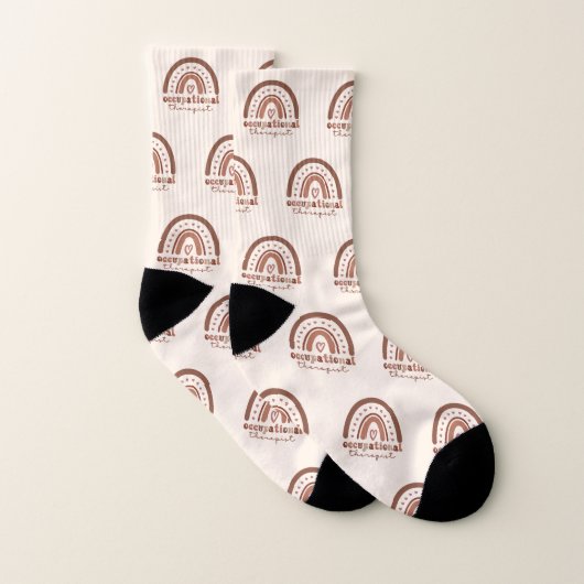 Boho Rainbow OT Arbeitstherapeut Socken (Paar)