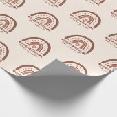 Boho Rainbow OT Berufs-Therapeut Geschenke Geschenkpapier (Ecke)