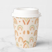 Boho Rainbow Paper Cup Pappbecher (Rechts)