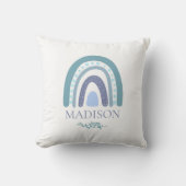 Boho Rainbow Personalisiert Throw Kissen (Vorderseite)