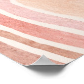 Boho Rainbow Poster (Ecke)