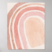 Boho Rainbow Poster (Vorne)