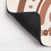Boho Rainbow Psychotherapeut Mousepad (Ecke)