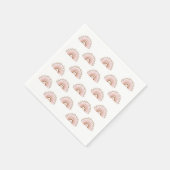 Boho Rainbow Serviette (Ecke)