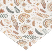 Boho Rainbow Table Runner Whimsical Bohemisch Deco Großer Tischläufer (Ecke)