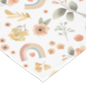 Boho Rainbow Tablecloth - Party für Wasserfarben Tischdecke (Schrägansicht)
