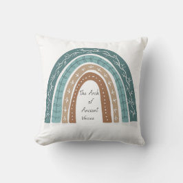 Boho Rainbow Throw Pillow Kissen
