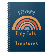 Boho Rainbow Tiny Talk Treasures Personalisiert