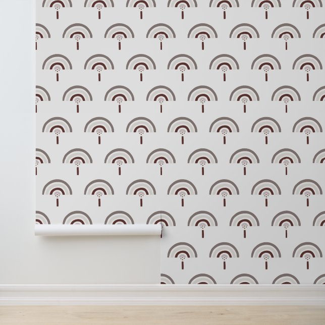 Boho Rainbow Wallpaper Tapete (Anwendung)