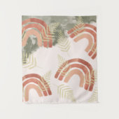 Boho Rainbow Wandteppich (Vorderseite)