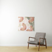 Boho Rainbow Wandteppich (Beispiel (Horizontal))