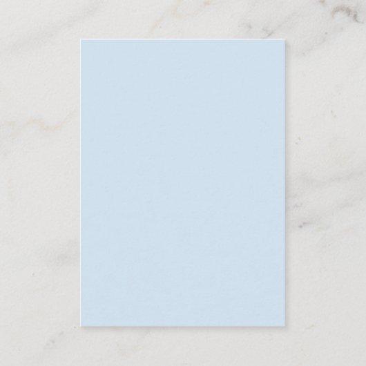 Boho Rainbow Watercolor Babydusche Begleitkarte (Rückseite)