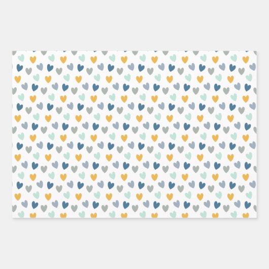 Boho Rainbow Wrapping Paper Sheets Geschenkpapier Set (Vorderseite 3)