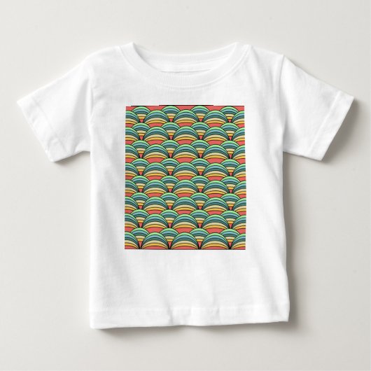 Boho Rainbows Baby T-shirt (Vorderseite)