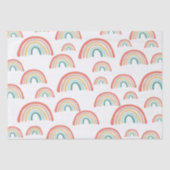 Boho Rainbows Decoupage Wrap Tissue Paper Seidenpapier (Vorderseite)
